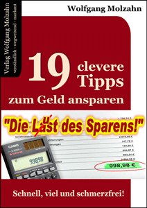 Geld sparen Ratgeber